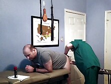 After Medical Exam,  Perverted Doctor Fucks That Patient In The Ass