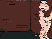Watch Glenn Quagmire bangs hot redhead Lois in a public affair - Big dick cartoon parody