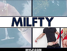 Mylf - Kinky Blonde Milf Sucks Off Big Cock Stepson