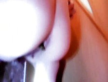 A Thick Anal-Stretching Turd Closeup