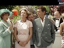 Emma Thompson Pokies Through Dress – The Love Punch