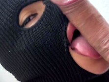 I cleaned his balls.