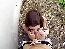 Brunette Teen Fucked In Public For Cash From Stranger Pov