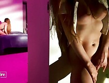 Charming Bitch Peeping on Fucking Friends after Party - Mia Fire