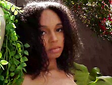 Ebony Teen Striptease - Exotic Dancer Shows Off Her Body
