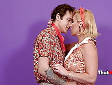 The Scene Filmed Infront Of Live Audience Sitcom Style