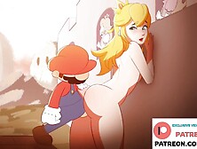 Mario Fine Cartoon Adventures And Cream Pie - Best Nintendo Porn 4K 60Fps