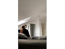 Bombshell Masturbation with no pose just passion