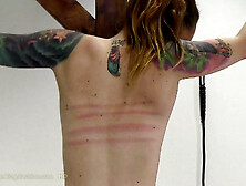 Foxy2 Spanking Machine - Bare Back Whipping