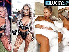 Hayley Davies and Hayley's vertical video by Mr Lucky Life