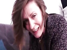 Lustful cougar can't resist young studs and their stiff pricks