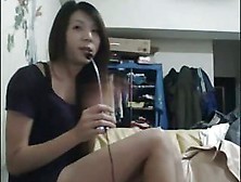 Teen Asian Ladyboy Posing On Cam