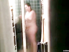 Busty Bbw Stepmom Spied In Bathroom (Hidden Cam)