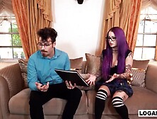 Hawt Pupil Valerica Steele has to Squirt on Her Professor for a Wonderful Grade - Logan Xander -