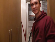 Bigstr - Czech Hunter - Pretty Czech Dude Earns Cash With His Greedy Booty