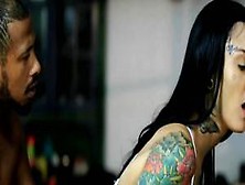 Morena Tatuada Fodendo Na Cozinha/ Barbara Inked