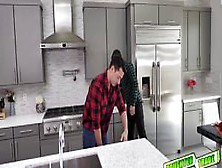 Dads huncho cock doggystyle fuck Jasmine Greys pussy fr