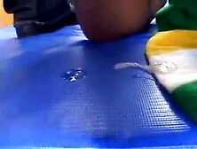 Lustful ebony black hotty screw hard by stepbrother