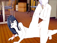 [Ssss. Gridman] Futanari Akane Shinjo Boned Rikka Takarada(3D Hentai)