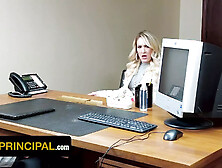 Perv Principal - Big Assed Stepmom Charley Hart Getting Fucked in the Principal's Office Full Movie