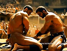 Gladiators Fuck And Suck In The Arena - Ai Preview