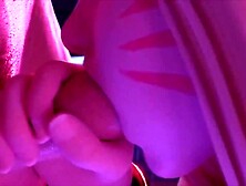 League Of Legends Ahri Taking A Load In Her Mouth