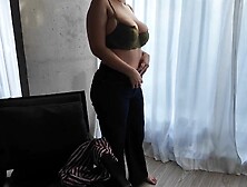 My routine when I get home.  I disrobe,  masturbate,  and relax