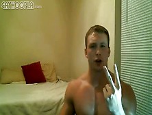 Gay Hoopla - Brad Bison's Badass Jerking Session For The Fans