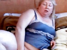 Granny's Mature Ass Gets Pounded Hard By A Huge Strapon