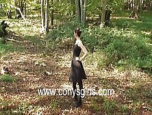 Fun In The Woods - Handjob