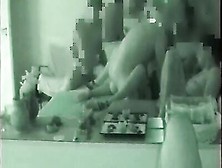 This Homemade Night Vision Video Shows Chubby Milf Getting Gangbanged