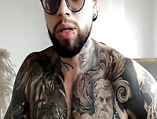 Colossal Black Tattoo Masturbating Part 2 2