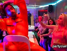 Kinky girls get fully mad and naked at hardcore party