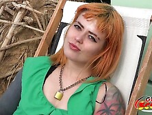 GERMAN SCOUT - REDHEAD TEEN KYLIE GET FUCK AT PUBLIC CASTING