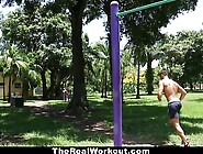 TeamSkeet - Hot Fit Teen Fucks Random Guy