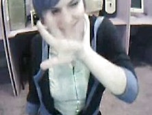 Blue Haired Webcam Hotness