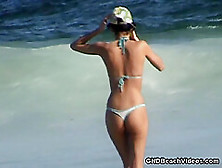 Skinny Babe At The Beach - Gndbeachvideos