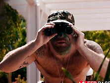 Commanding Commander Fucks His Subordinate - Lily Hall" (Hardcore Anal Sex)