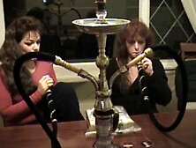 Smoking Denise and Joanie: Hookah