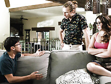 Curvy ass stepsis tricks and fucks stepbro