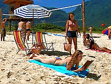 Two Sisters At The Beach