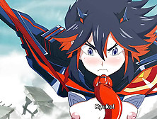 Kill La Kill Ryūko Matoi Tentacle Smash