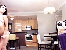 Kristina Rose: Sexy Brunette On Set