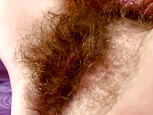 Hairy Pussy Masturbation with Huge Clit - Cuteblonde666 Solo Orgasm