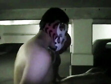 Bisexuel aggression in outdoor parking at night