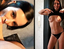 Hot Couple Quickie,  Big Cock Small Pussy,  Cum in Mouth