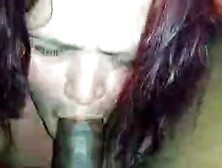 Trailer trash Mom spit roasted by me & my friend