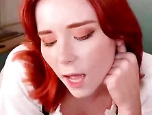 Sexy Student in Pantyhose Footjob and Ha