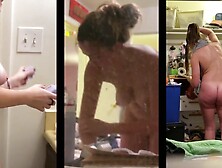 Beauty Butts Collage Caught Hidden Camera