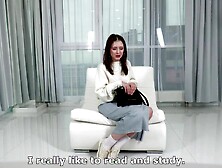 Real Virgin Marvelous 18yo Alesia Cage on Porn Casting